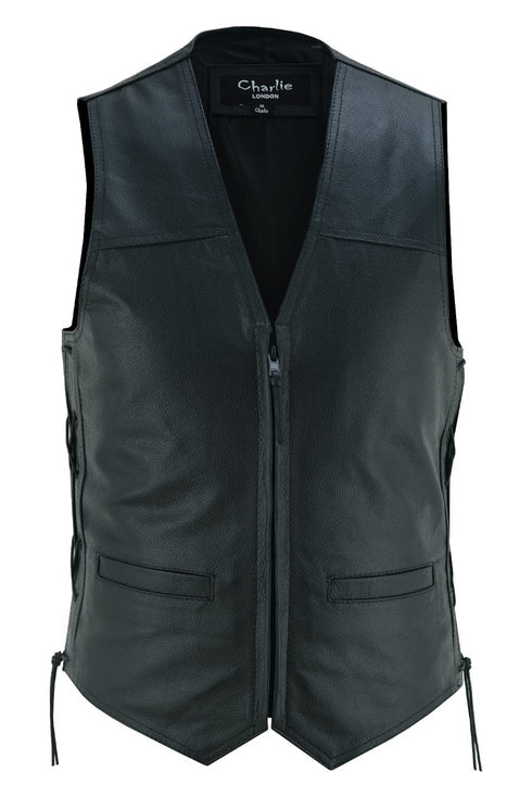 Nexo Leather Charlie Vest/Waistcoat