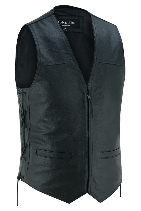 Nexo Leather Charlie Vest/Waistcoat