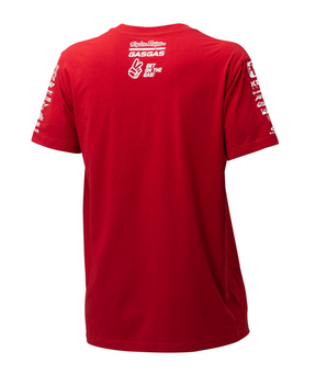 GASGAS TLD TEAM TEE DARK RED