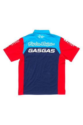 GASGAS TLD TEAM PIT SHIRT NAVY/RED