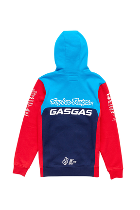 GASGAS TLD TEAM ZIP HOODIE NAVY/RED