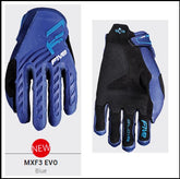 FIVE MXF3 EVO GLOVES BLUE