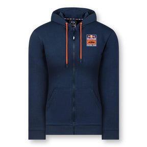 KTM WOMEN BACKPRINT ZIP HOODIE