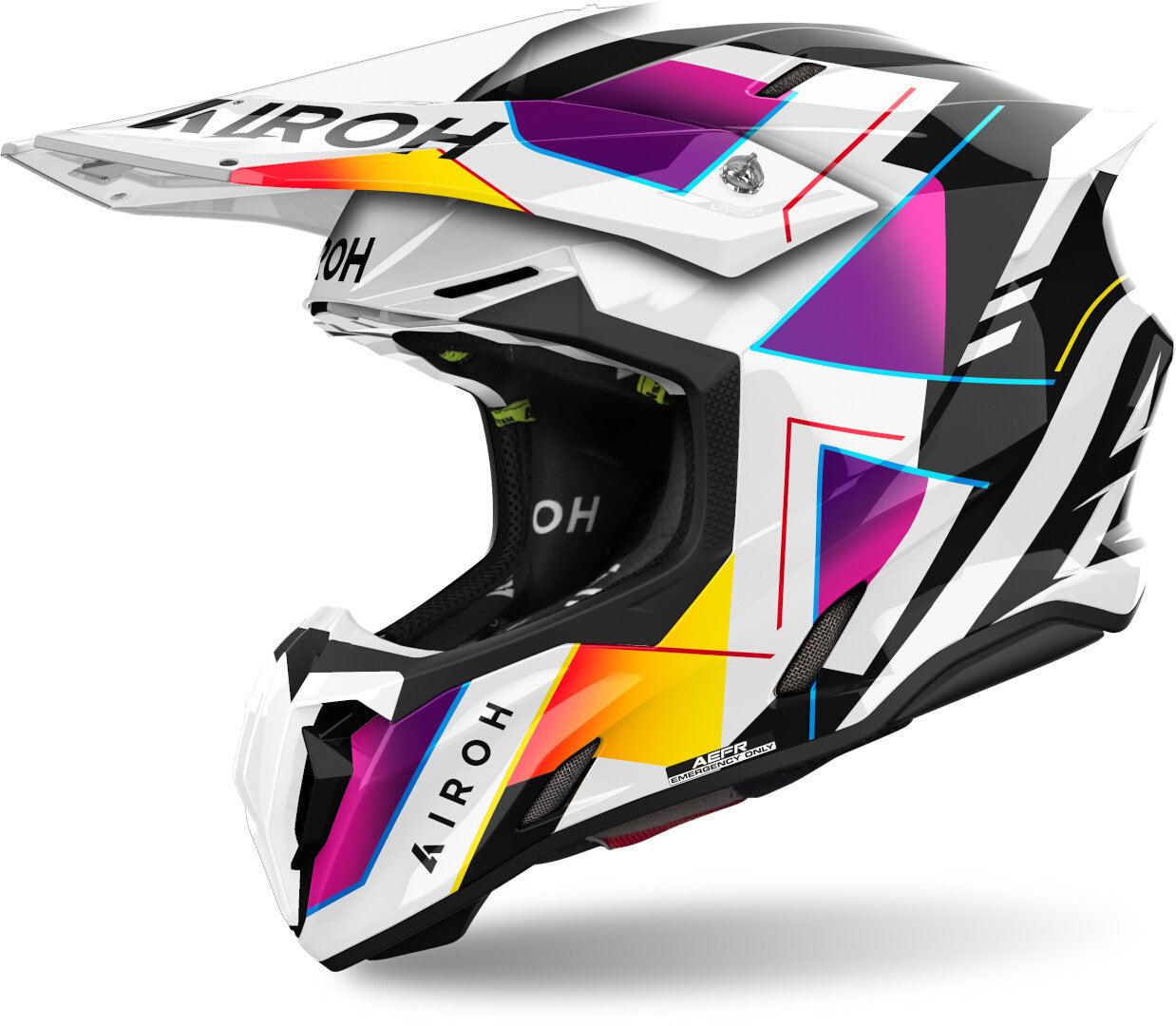 Airoh Twist 3 Rainbow Motocross Helmet