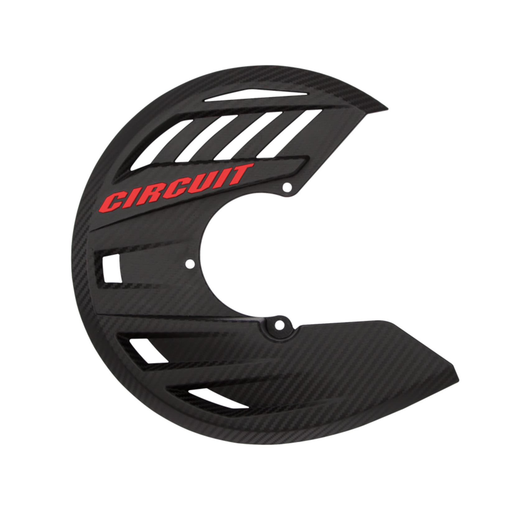 Circuit Cover Disc Carbon/Red