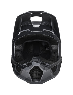 Fox V1 Bnkr Black Motocross Motorcycle Helmet