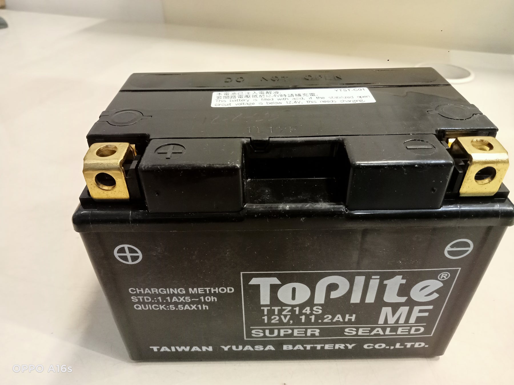 BATTERY TOPLITE TTZ14S