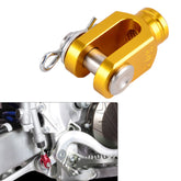 Accel brake clevis billet Gold AC-BBC-03-Gold Kawasaki KX 65/80/85/100, KX 112/125/250, KXF 250/450, KLX 300/450R, Suzuki RMZ 250